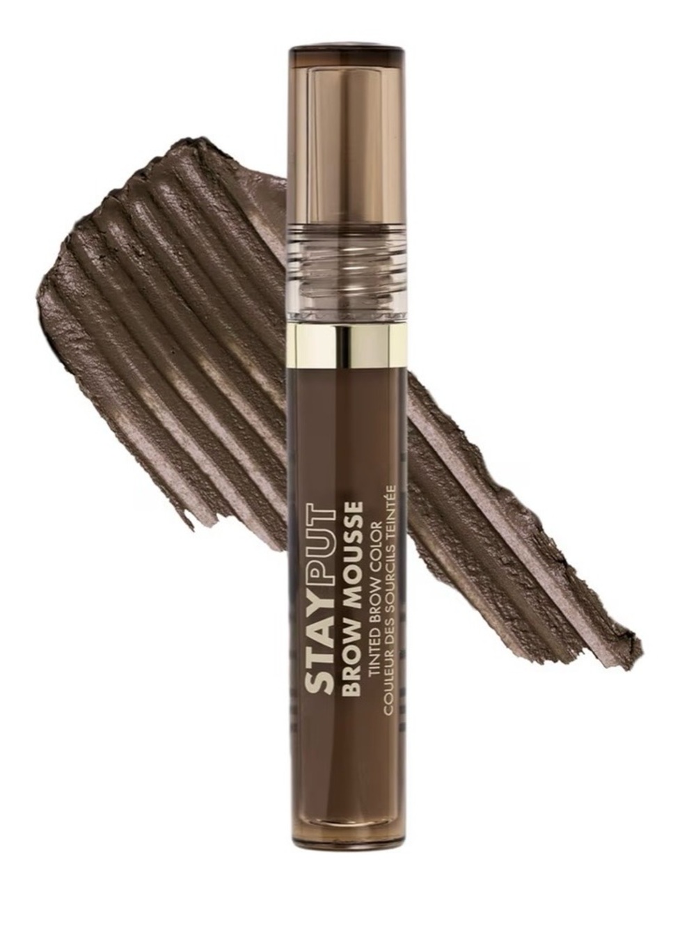 Milani Stay Brow Mousse Tinted Brow Color - Dark Brown